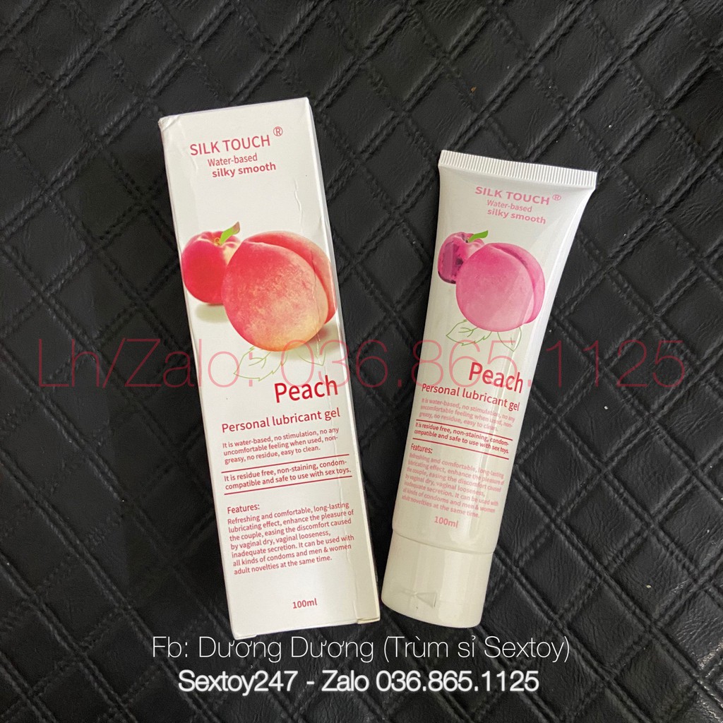 Gel Bôi Trơn Hương Đào LoveKiss Thơm Ngát - 100Ml