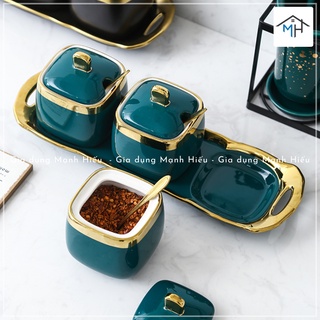 Set 3 hũ đựng gia vị