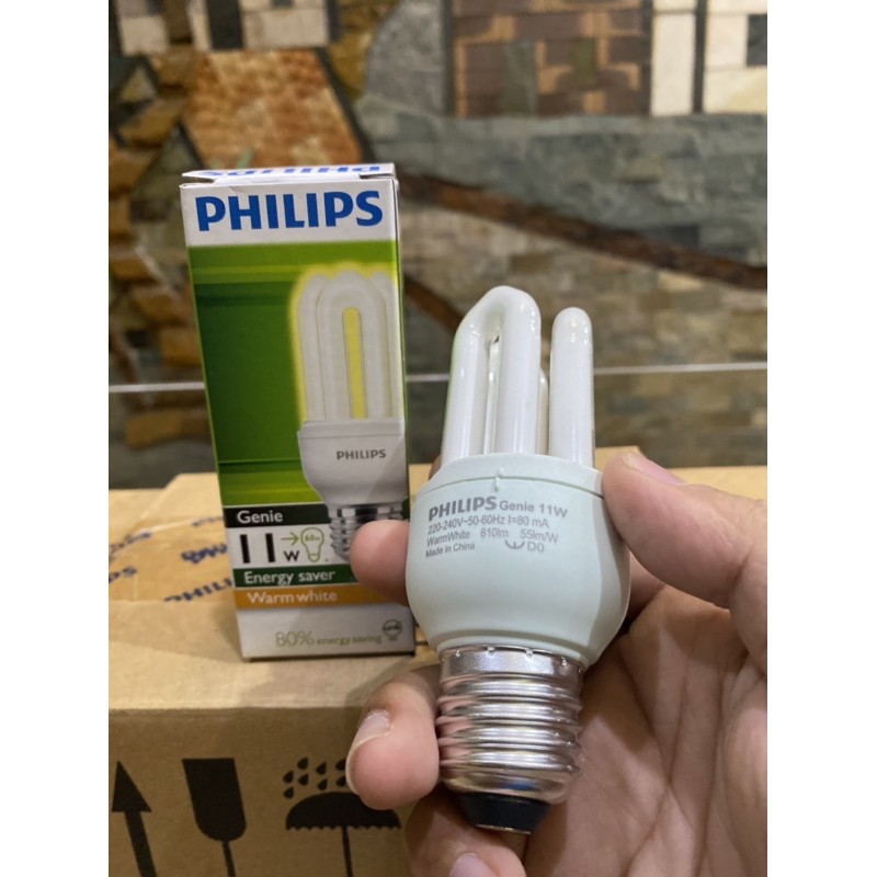 Bóng đèn Compact Philips  11w Genie Chính Hãng