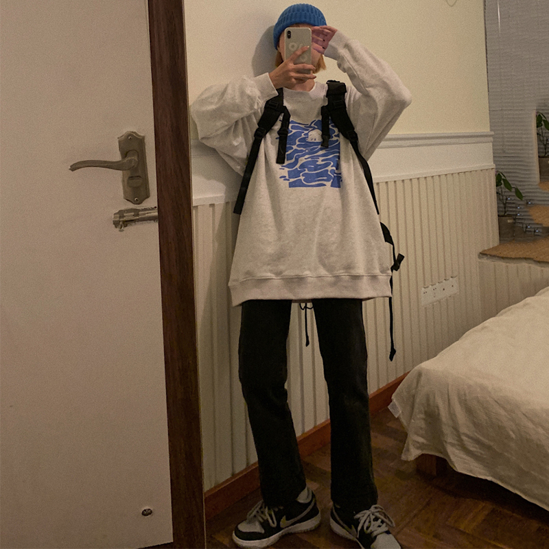 Quần Jean Nữ Ống Suông Đơn Giản Năng Động Phong Cách Hàn Quốc | BigBuy360 - bigbuy360.vn