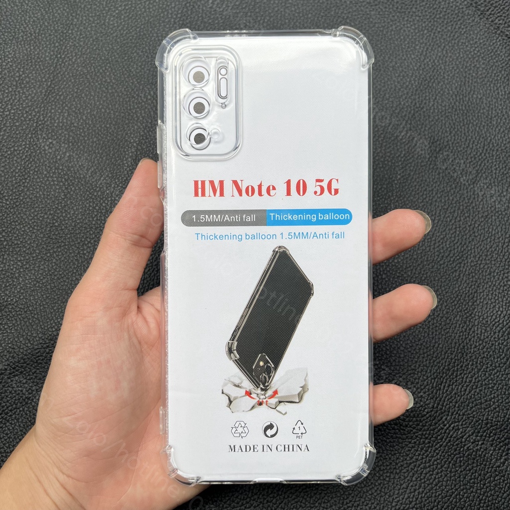 Ốp lưng Xiaomi Note 10 5G / Note 10T 5G chống sốc và dẻo trong bảo vệ cam bền đẹp