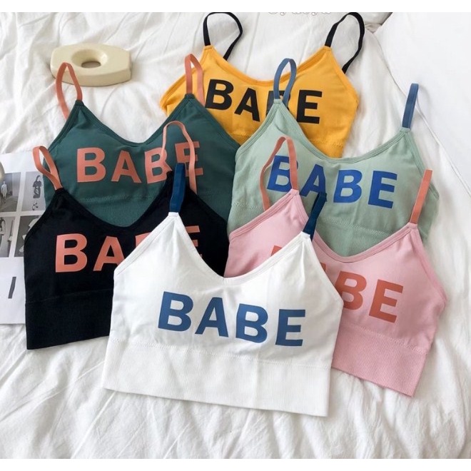 Áo lót 2 dây nữ Sexy có mút đệm mỏng kiểu dáng thiết kế croptop gợi cảm BRA05