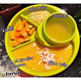 Khay Tròn Ăn Dặm Kiểu Nhật BLW
