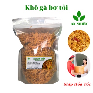 Khô gà bơ tỏi cay An Nhiên 500gr, đồ ăn vặt dinh dưỡng