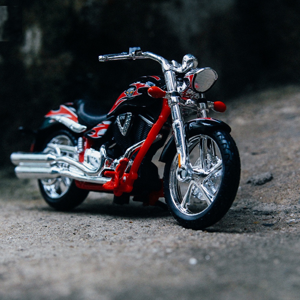 Mô hình xe moto Harley-Davidson Iron 883, Forty-Eight, Night Rod 1:18 Maisto