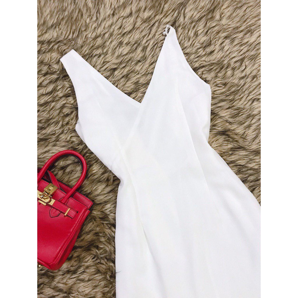 [ xả kho ] MiD Váy đầm trắng quyến rũ V1160 Mie Design kèm ảnh thật