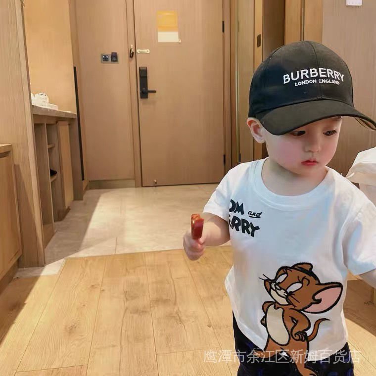 Áo Thun Tay Ngắn 100% Cotton Siêu Mềm Thêu Họa Tiết Hoạt Hình Thời Trang Mùa Hè Cho Bé Trai Và Gái