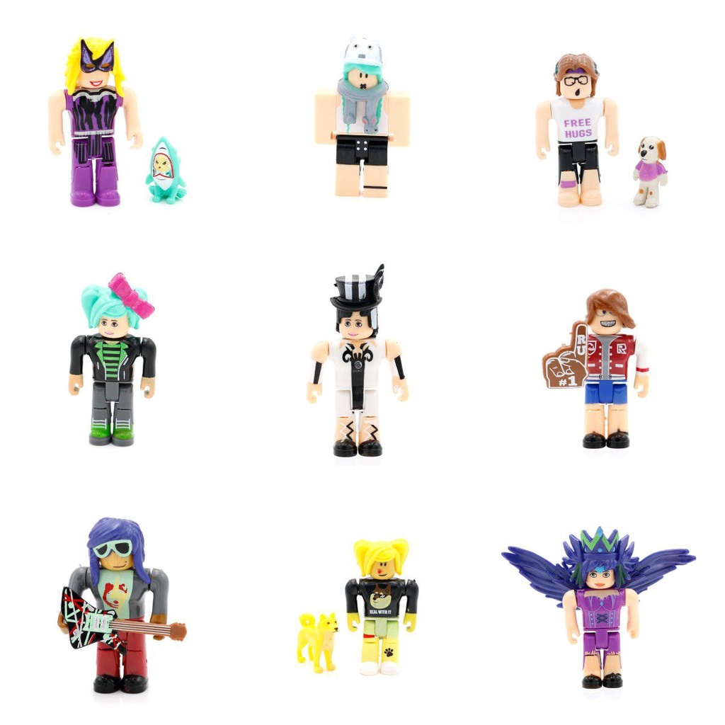 Set mô hình tự lắp ráp game Roblox giáo dục mừng sinh nhật cho bé