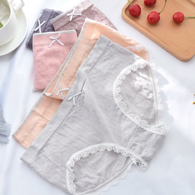 Hộp 5 Quần lót nữ cotton kháng khuẩn thiên nga