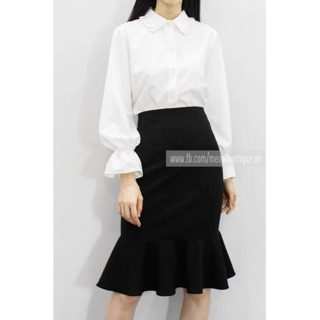 Chân Váy công sở form bút chì đuôi cá midi