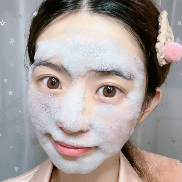 Một Hũ Mặt Nạ Bì Heo Đất Sét Thải Độc Cho Da Carbonated Bubble Clay Mask Hàng Nội Địa Trung