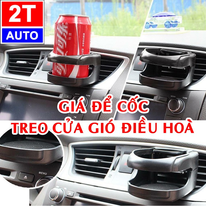 KHAY GIÁ ĐỂ CỐC GÀI CỬA GIÓ ĐIỀU HOÀ Ô TÔ, LÀM LẠNH ĐỒ UỐNG:   SKU:161