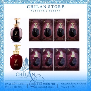 [ GIÁ HUỶ DIỆT] Combo 10 Gói Dầu Gội Dầu Xả Whoo Đông Y Dạng Sample 8ml