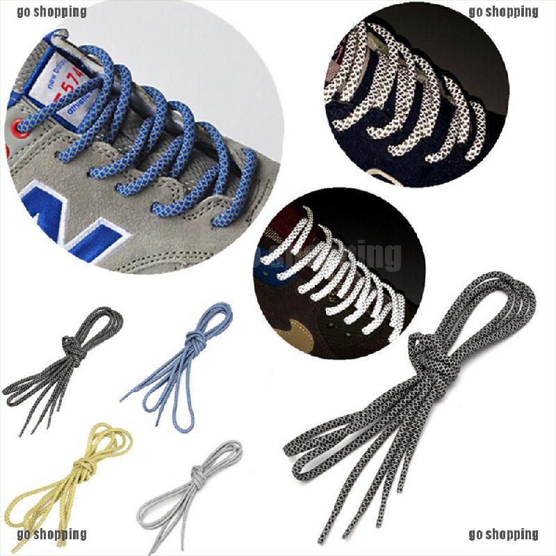 {go shopping}Round Rope Reflective Runner Running Sport Shoe Laces Shoelaces Shoestrings DIY