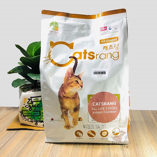 [CHÍNH HÃNG] THỨC ĂN CATSRANG CHO MÈO MỌI LỨA TUỔI - GÓI 2KG