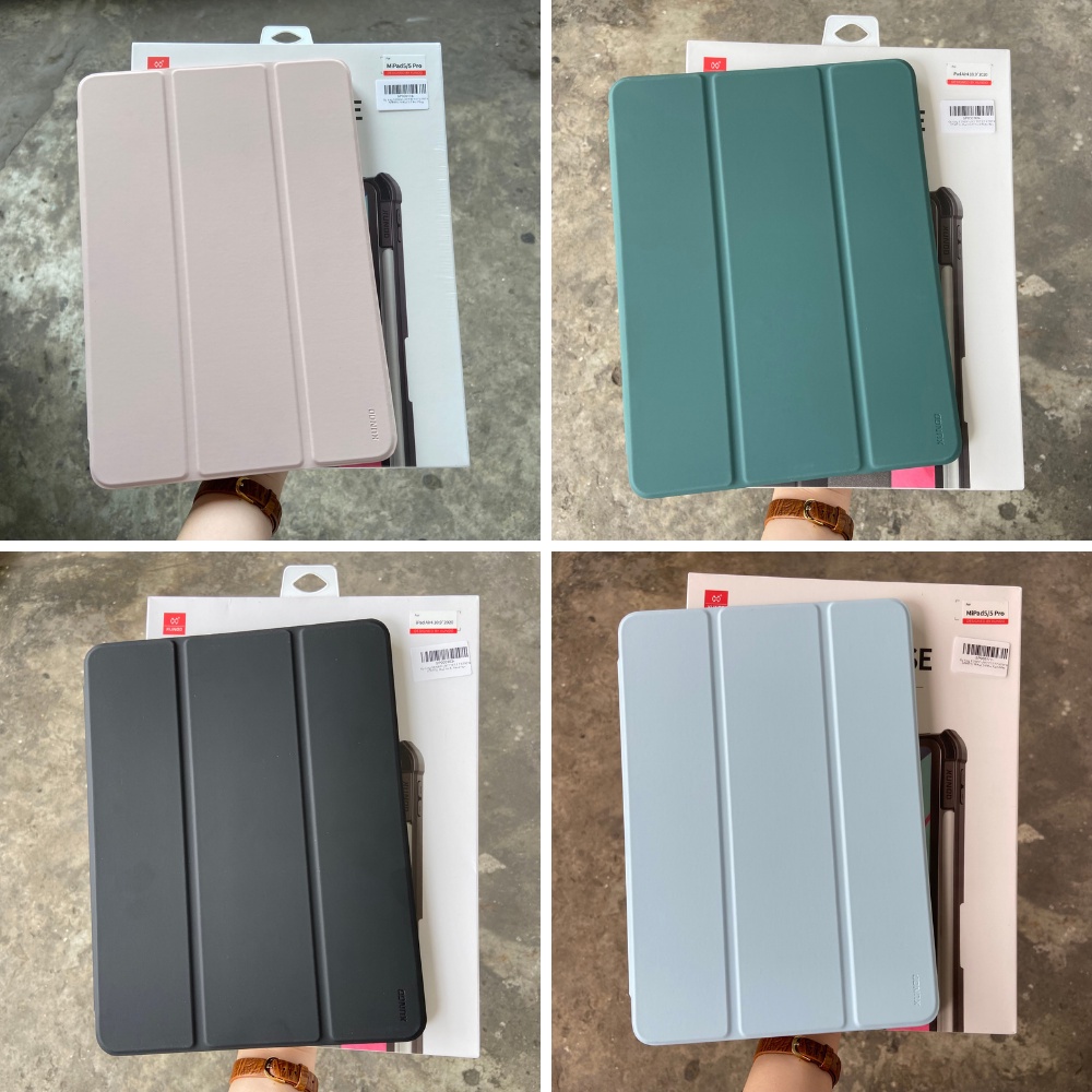 Bao da XUNDD iPad 10.2 inch   - Chống sốc, Có ngăn đựng bút - Đen