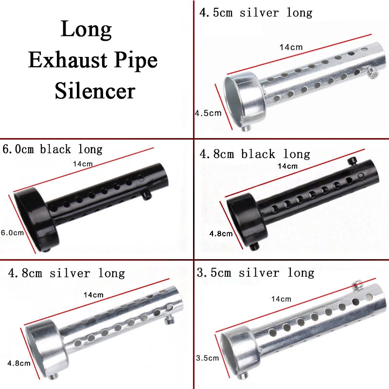 Ống Pô Giảm Thanh 35mm / 42mm / 45MM / 48MM / 60MM Chuyên Dụng Cho Xe Mô Tô