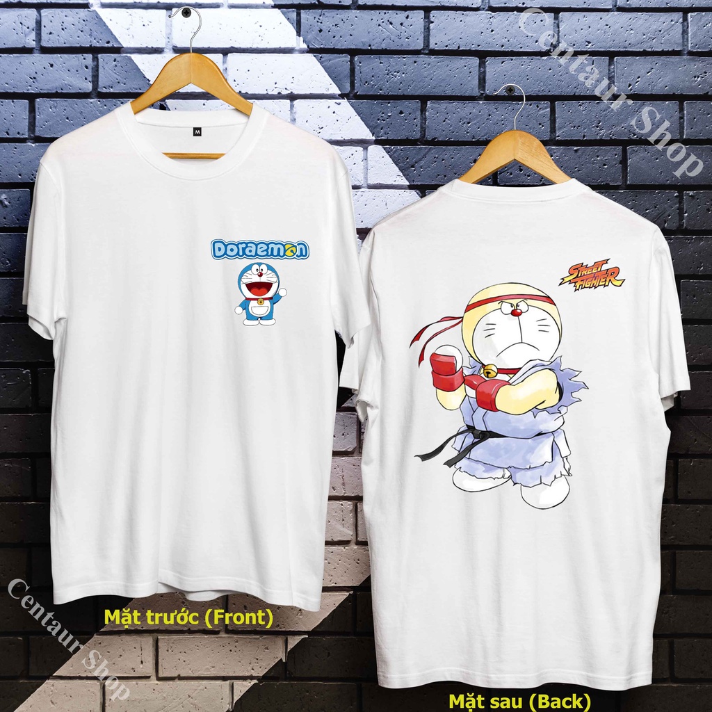 Áo Thun Doraemon Mèo máy Doremon 2 mặt trẻ em đẹp cực chất ngắn tay cute dễ thương K24DRM063