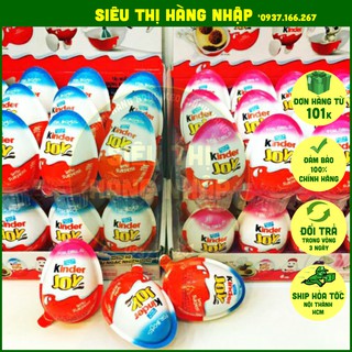[Hàng chuẩn] Hộp 24 socola trứng Kinder Joy bé trai và bé gái có kèm đồ chơi, sô cô la, chocolate xịn cho bé