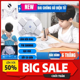 🔥Bảo Hành 6 Tháng🔥 Đai Chống Gù Lưng - Báo Rung Tiện Lợi - Thông Minh