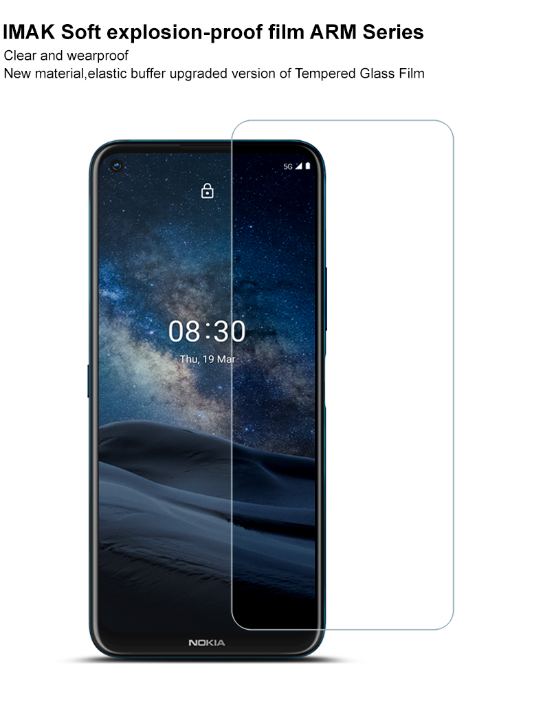 Kính cường lực siêu mỏng IMAK chống cháy nổ cho Nokia 8.3/8.3 5g