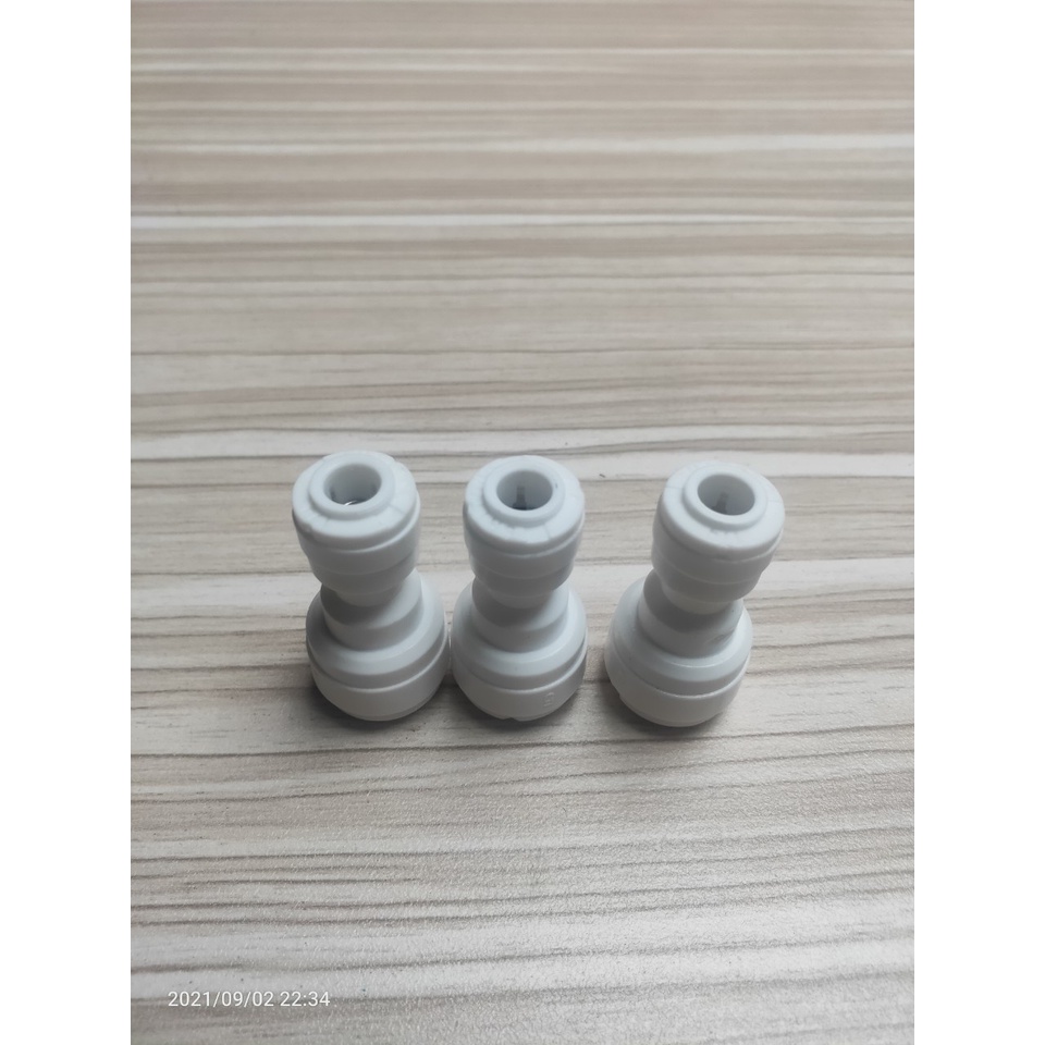 Com bo 3 nối giảm dây 10 xuống dây 6, cút nối thẳng 10/6