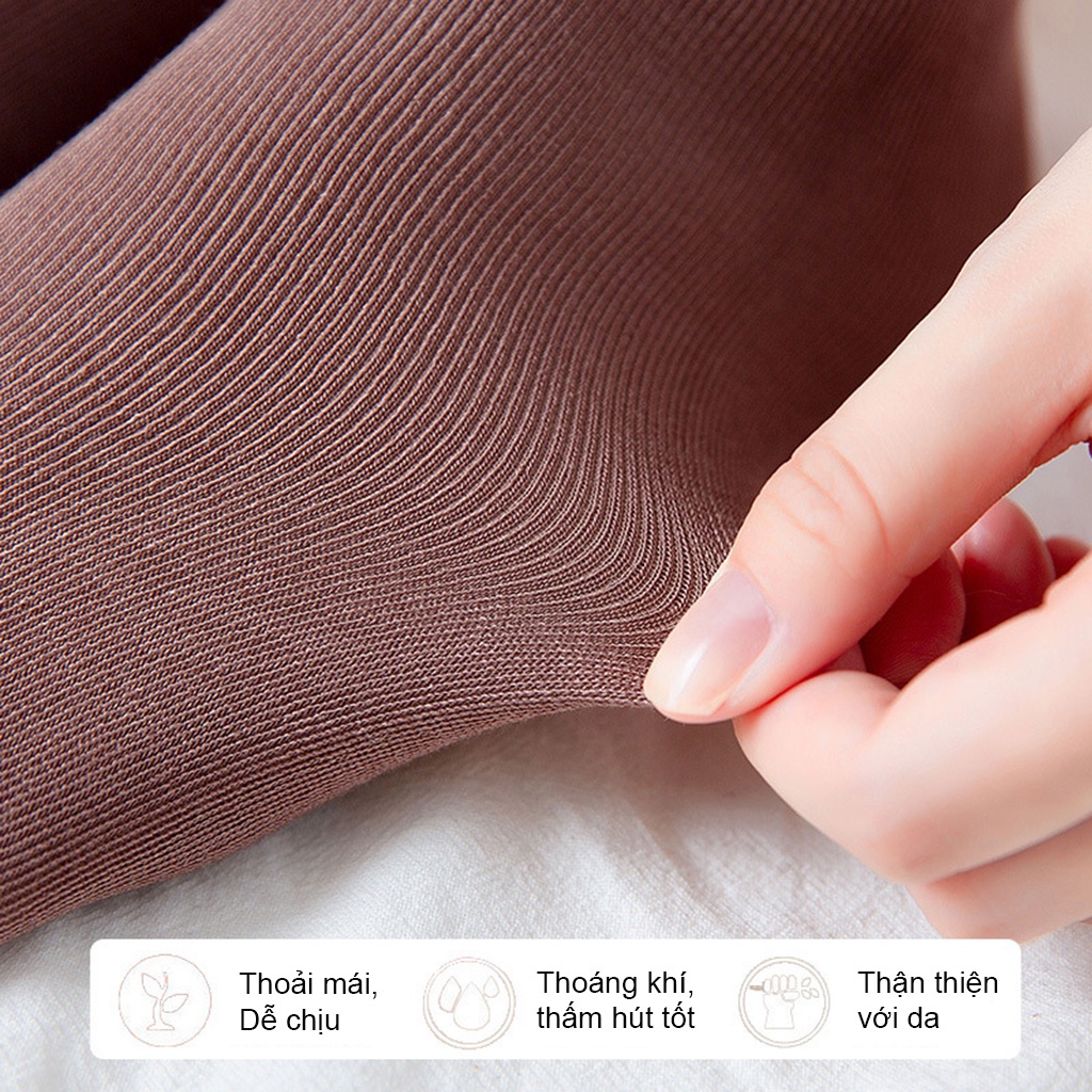 Tất Cổ Cao, Vớ Cổ Cao Nữ VINTAGE Phong Cách Hàn Quốc Màu Sắc Tuỳ Chọn
