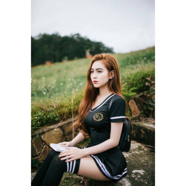 đồ hóa trang học sinh nữ sinh cổ vũ cổ động gợi cảm