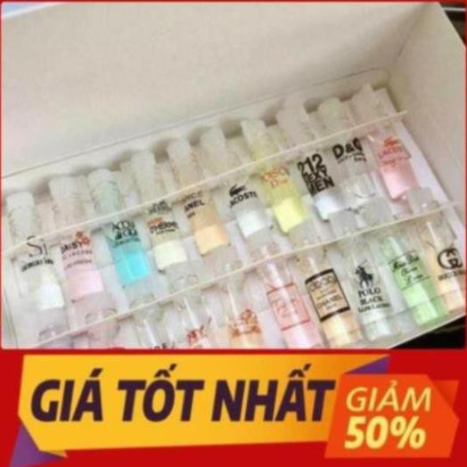 (XẢ SỐC) Sét 20 Chai Nước Hoa Mẫu Thử - nước hoa mini nhiều hương thơm cao cấp | Thế Giới Skin Care