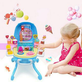 Bộ Đồ chơi nấu ăn - bán kem - Đồ chơi nhập vai đầu bếp