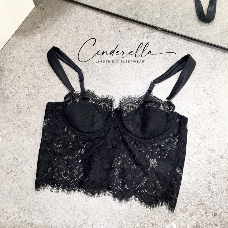 ÁO CORSET REN THIẾT KẾ CÓ MÚT , DÂY VAI LỤA CAO CẤP