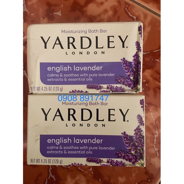 Xà bông cục YARDLEY LONDON English lavender