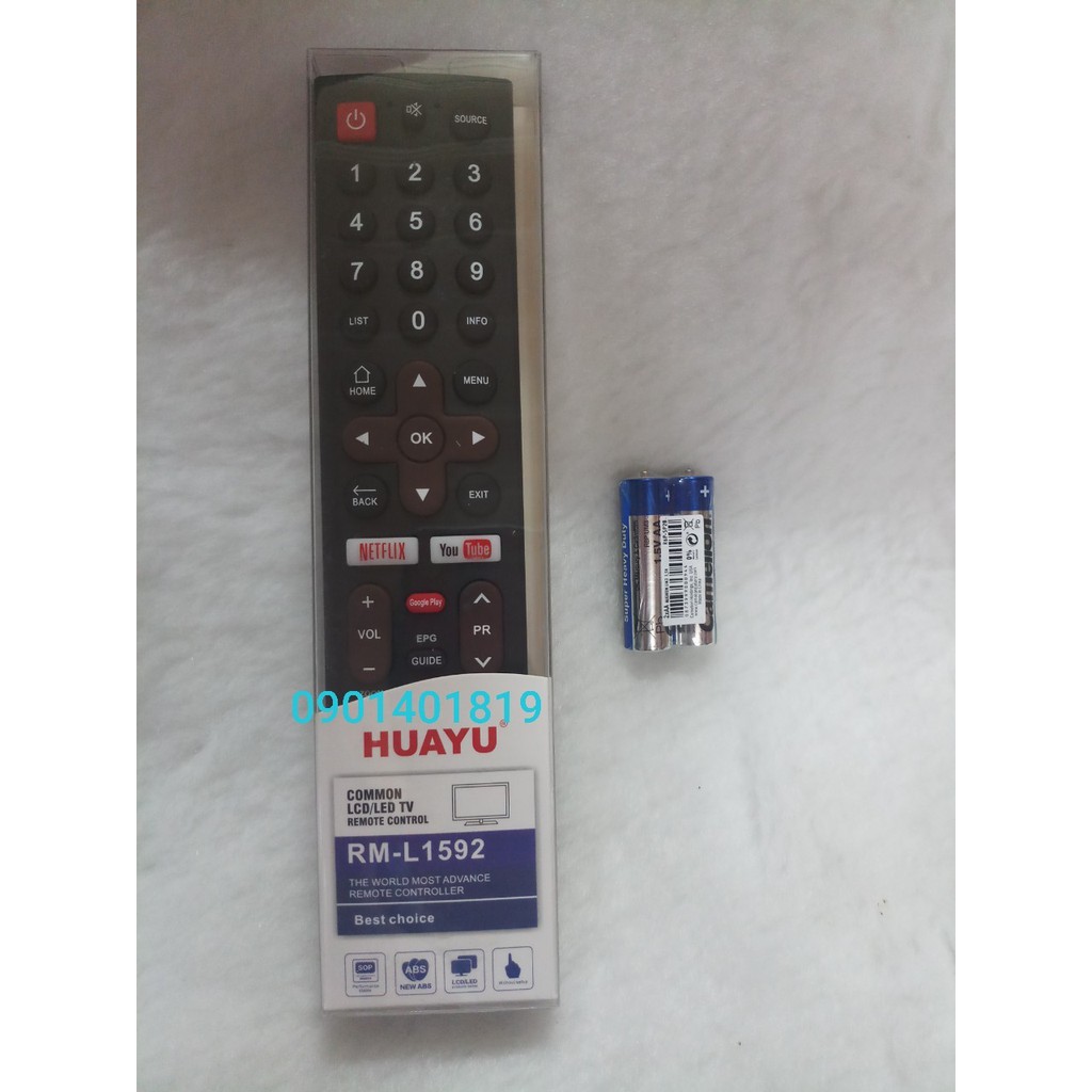 Điều Khiển TiVi Skywooth RM - L1592 ( Hàng Hộp )