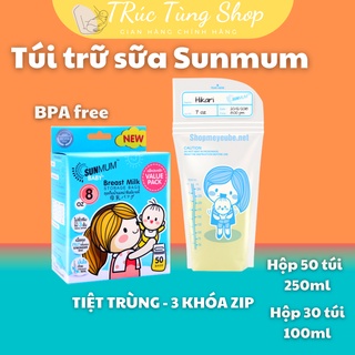 TÚI TRỮ SỮA SUNMUM HỘP 30c, 50c ( CHÍNH HÃNG THÁI LAN )