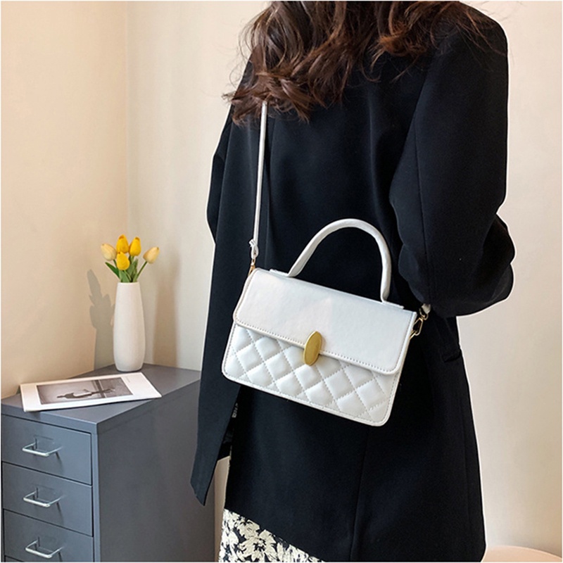 IELGY Túi Đeo Vai Dáng Vuông Nhiều Màu Thời Trang Cho Nữ