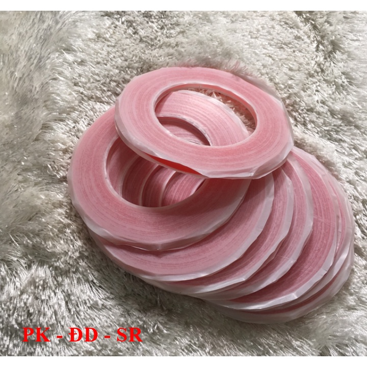 Cuộn Keo 3M Màu Đỏ Chiều Rộng 5mm - Siêu Rẻ