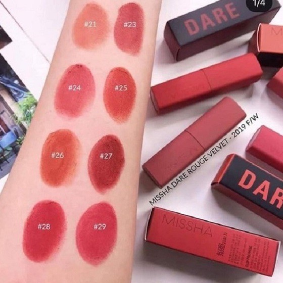 Son Missha dare rouge velvet dạng thỏi