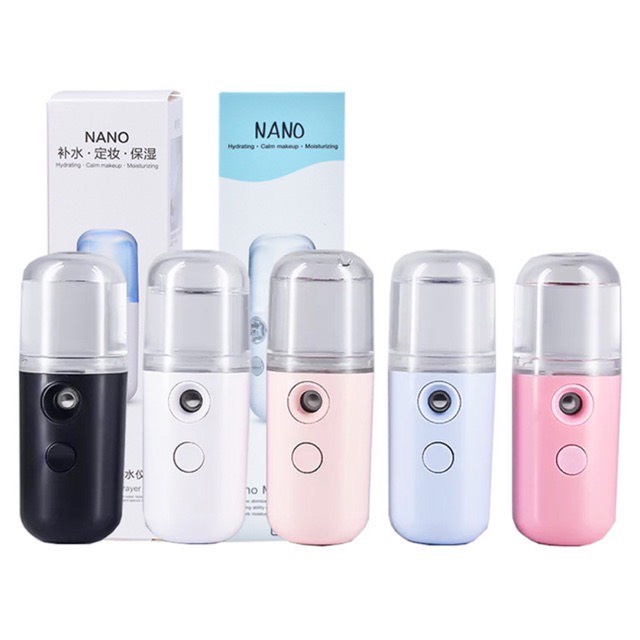 Máy Xông Mini Cầm Tay Tiện Lợi,Máy Phun Sương Xông Hơi Mặt NaNo Mini Cầm Tay Siêu rẻ