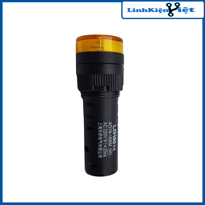 Đèn báo nguồn có còi AD16-16SM 24VDC 3 màu đỏ/vàng/xanh lá