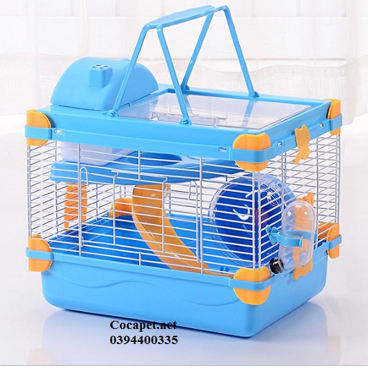 Lồng hamster nắp mica cao cấp như hình