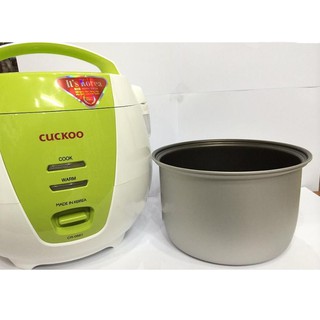 NỒI CƠM ĐIỆN CUCKOO CR-0661 (XANH TRẮNG)
