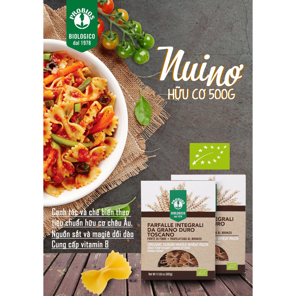 Nui Hữu Cơ 250g ProBios