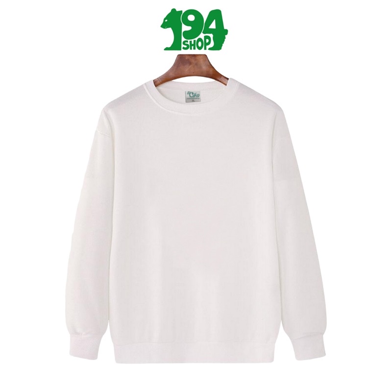 Áo sweater 194 SHOP nữ vải nỉ co dãn, dày dặn mềm mịn form rộng siêu đẹp - SW Trơn