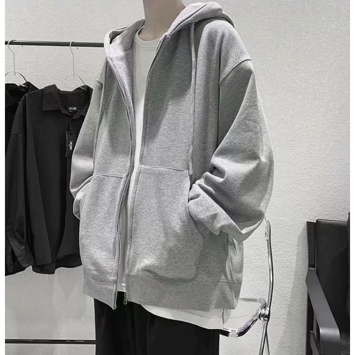 Áo khoác thể thao thời trang Hàn Quốc dành cho nam cardigan áo local brand
