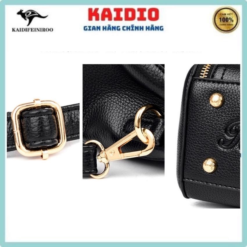 Túi xách nữ công sở Hàn Quốc mini đẹp cao cấp đeo chéo Kaidifeiniroo KD09  Kaidio Size 23cm.