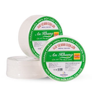 Giấy vệ sinh cuộn lớn An Khang cuôn 700gr