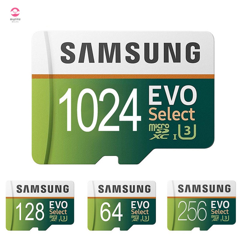 SAMSUNG Thẻ Nhớ 16/32/64/128/256GB 1T Màu Trắng Và Xanh Lá Cho Máy Chơi Game