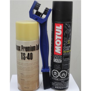 BỘ BẢO DƯỠNG SÊN TS40, CHÀ SÊN, MOTUL C4