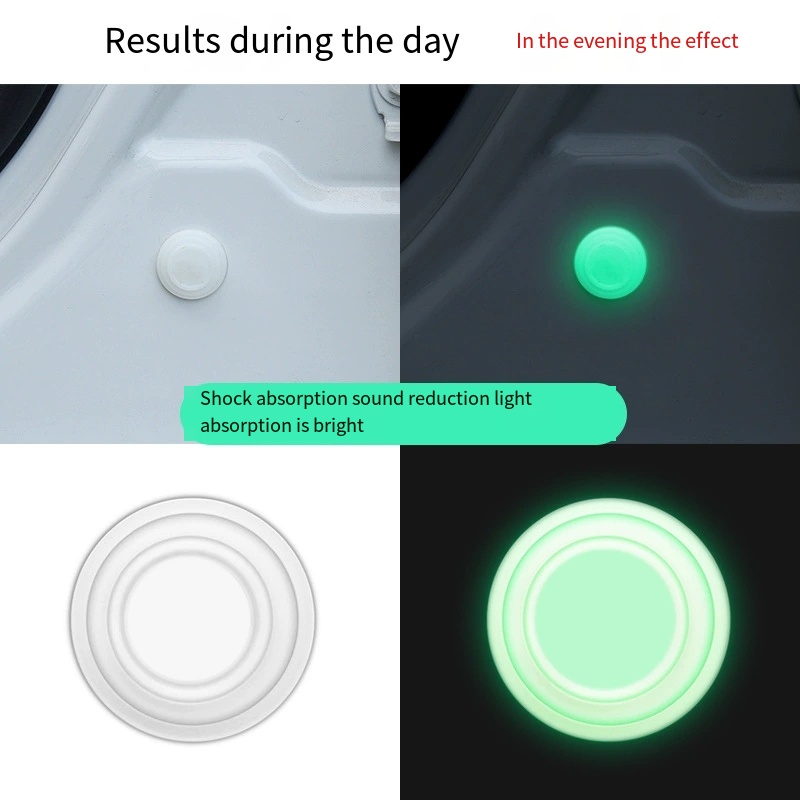 Bộ 10 Miếng Đệm Silicone Chống Sốc Chống Va Đập Cho Xe Hơi