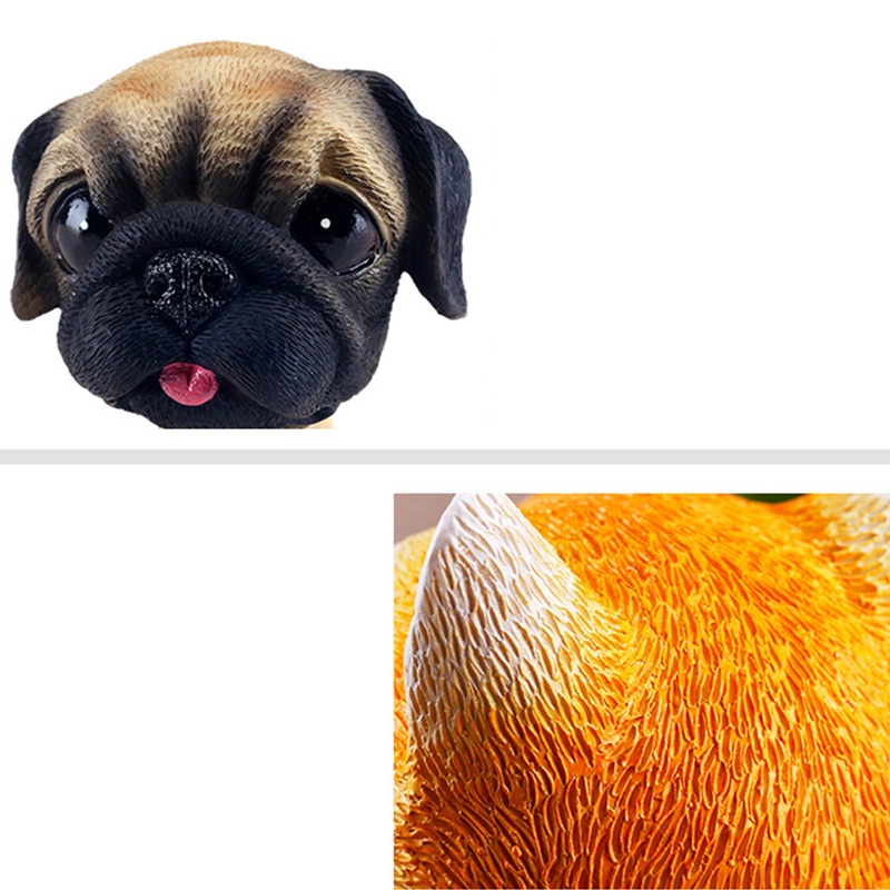 Đồ Chơi Cún Con Lắc Đầu Dễ Thương Trang Trí Nội Thất Xe Hơi